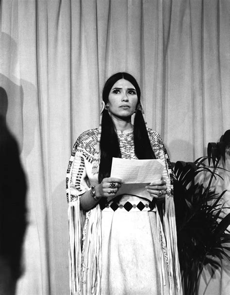 Sacheen Littlefeather, Activist From Marlon Brando's Oscar Rejection