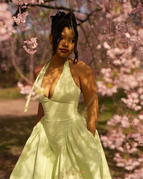 Halle Bailey's Enchanting April 2025 Photoshoot • CelebMafia