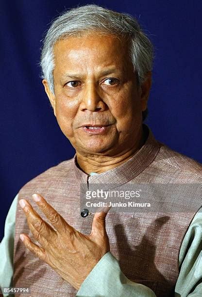 Grameen Bank Managing Director Muhammad Yunus Holds Press Conference ...