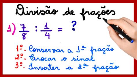 Como Fazer Divisão De Frações - 8