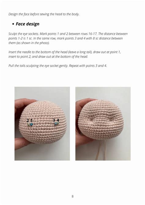 PDF Doll crochet Pattern