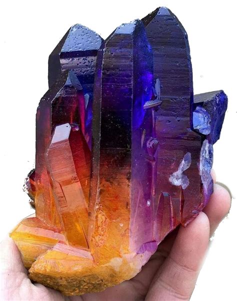 Pin by Be.Love. on Space | Rainbow aura quartz, Rainbow quartz, Crystals