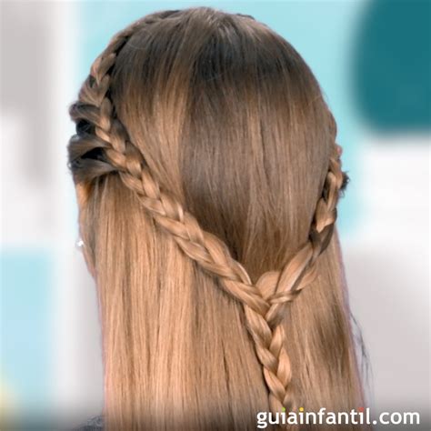 como hacer trenzas  ninas