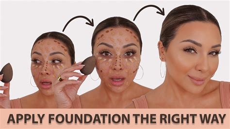 Foundation Makeup Steps | Saubhaya Makeup