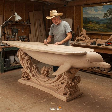 LUX.2440 Handcrafted Artistic Tables with Sculpted Designs: Unique ...