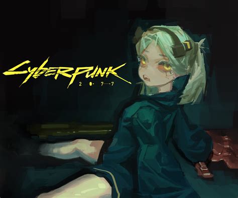 Rebecca Digital Cyberpunk Edgerunners Art Wallpaper, HD TV Series 4K
