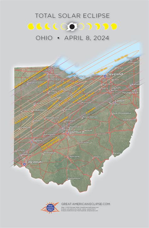 Total Solar Eclipse 2024 Ohio — Great American Eclipse