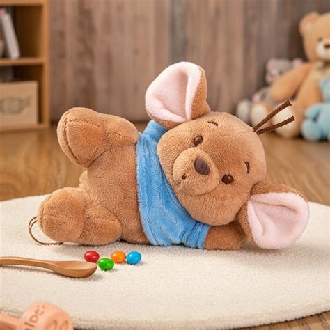 Brinquedos Ursinho Pooh - Disney Ursinho Pooh e Roo Caixa Misteriosa de Pelúcia Amigos para ...