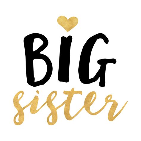 big sister sister  shirt teepublic
