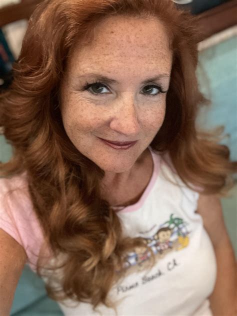 For those that like their freckled redheads a little more mature. : r