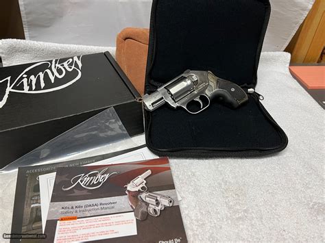 Kimber K6S .357 Mag DAO LG Crimson Trace Red Laser Grips Original Box