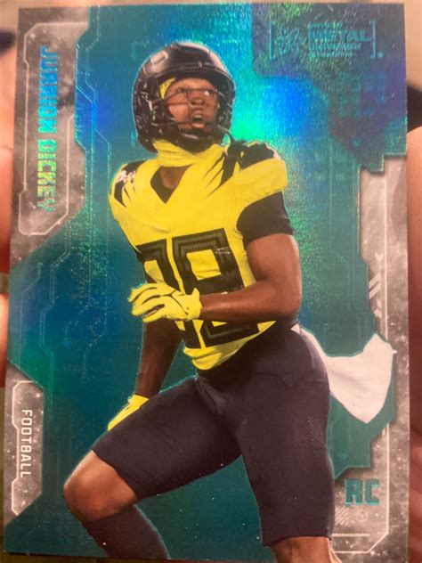 Jurrion Dickey [Aqua] #60 Prices | 2024 SkyBox Metal Universe Champions