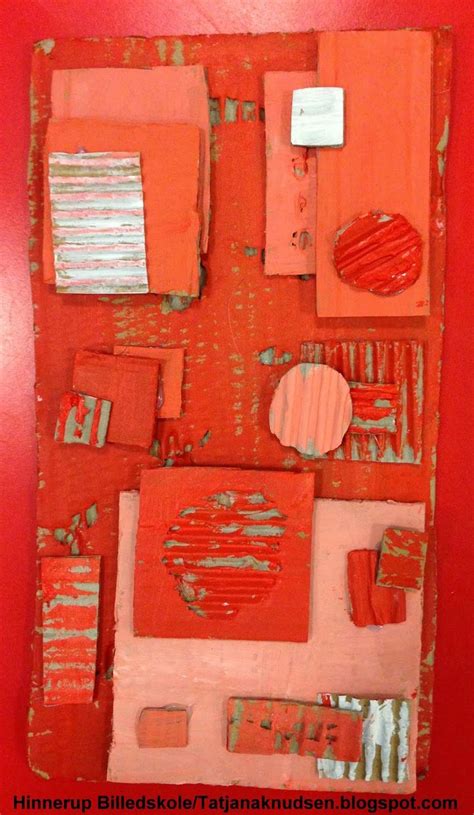 louis nevelson inspired cardboard  relief pieces louise nevelson