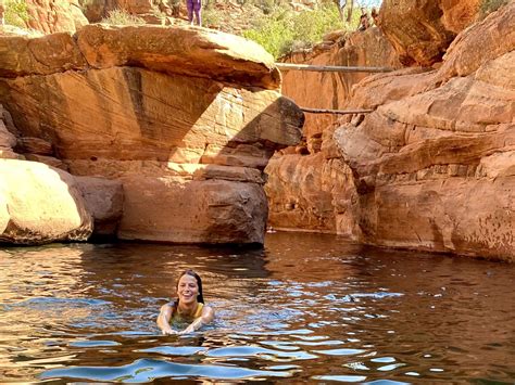 The Crack at Wet Beaver Creek: Swimming Hole Near Sedona
