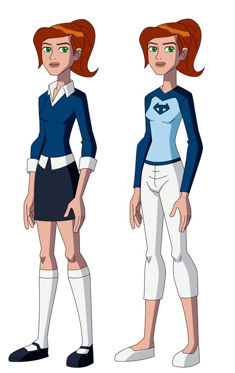 Omniverse Gwen Tennyson and redesign (UAF style) by AngeloCN on DeviantArt