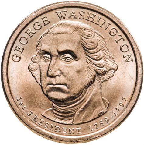 Монета США 1 доллар 2007 "1-ый Президент США - Джордж Вашингтон ...