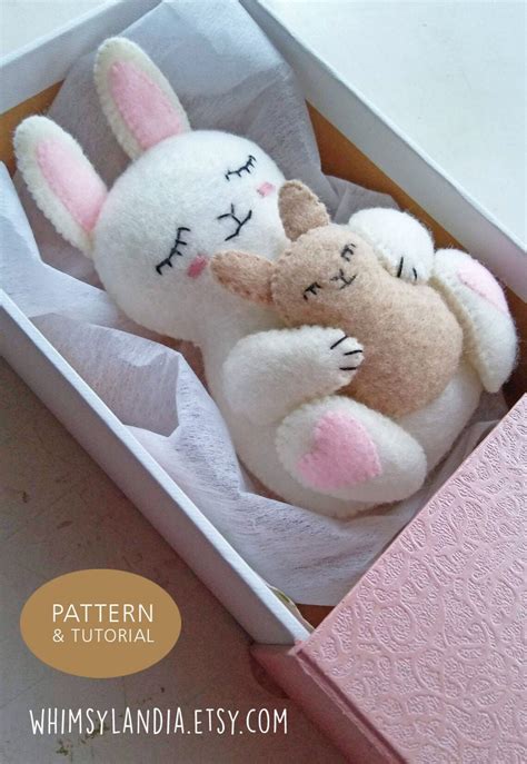 Felt Animal Softie Ornament PDF Pattern for Nursery Decor - Etsy