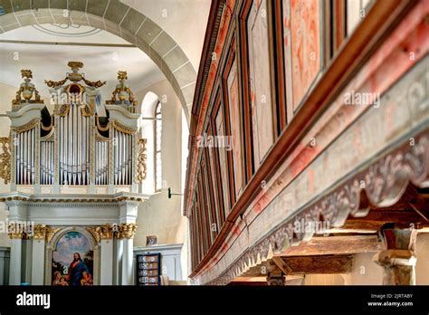 Viscri fortified church, Romania Stock Photo - Alamy