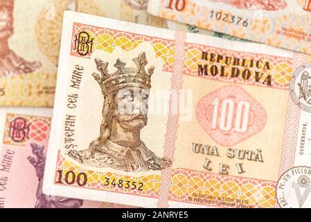 money  moldova leu bills mdl banknotes  gagauz business finance