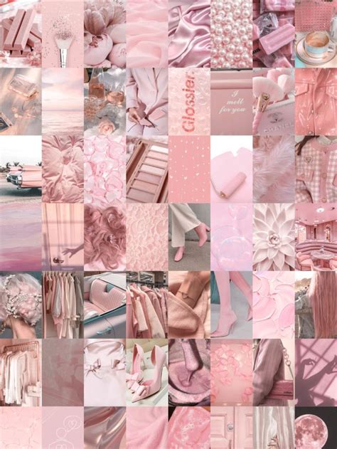 Pastel Pink Aesthetic, Pink Walls, Aesthetic Room Decor, Ribbon Slides ...