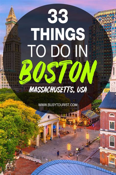 33 Best & Fun Things To Do In Boston (Massachusetts) | Boston things to ...
