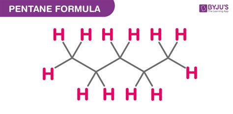 pentane formula structure properties chemical formula   isomers