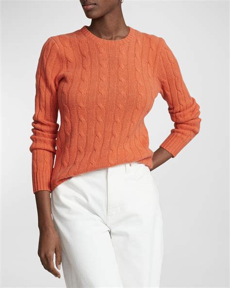Khaite Lylith Cashmere Cable-Knit Sweater | Neiman Marcus