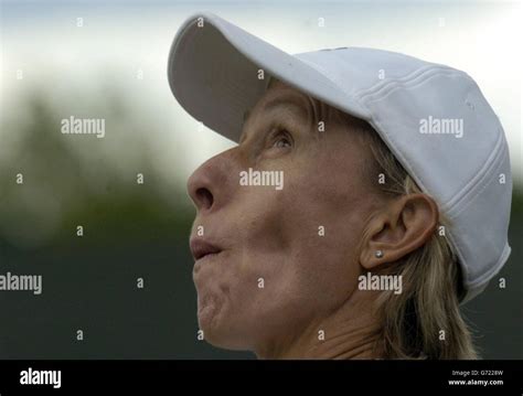 Martina Navratilova - Wimbledon Stock Photo - Alamy