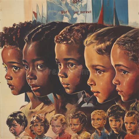 diverse children represent  future stock illustration illustration
