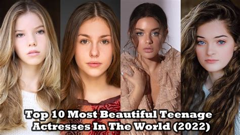 Young Actresses Under20 The Most Beautiful Teens 20 Young Actresses