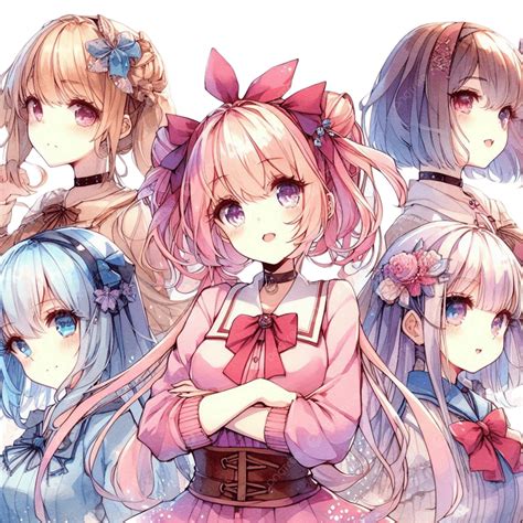 Sapkın Sanat üzerine Alphaoflove Tarafından 3d Anime Kız Harem