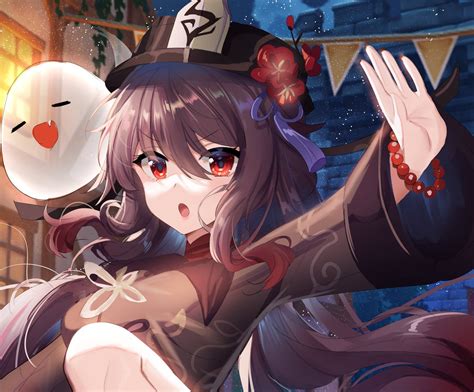 Ladda ner Hutao Stopp Pose. Wallpaper | Wallpapers.com