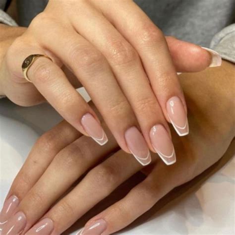 White French Nails