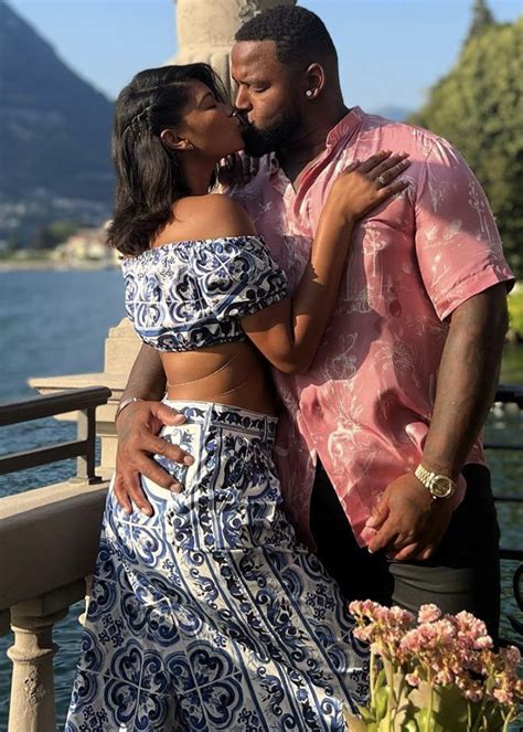 Chanel Iman celebrates boyfriend Davon Godchaux’s Patriots deal