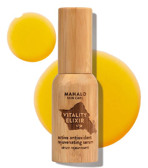 VITALITY ELIXIR facial serum to rejuvenate + nourish