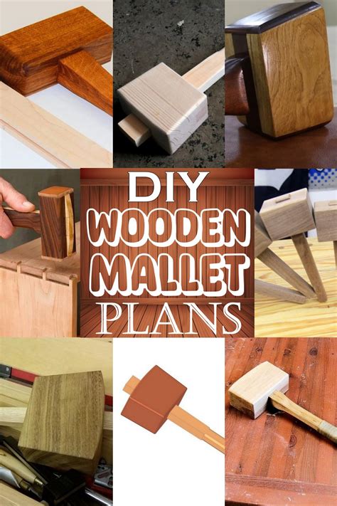 diy wooden mallet plans  images diyncrafty