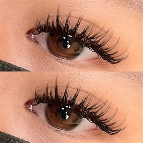 Wispy volume lashes natural volume wet set lash inspo natural lash ...