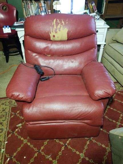 Power-Lift chair, loveseat and ottoman - Johnson Auction