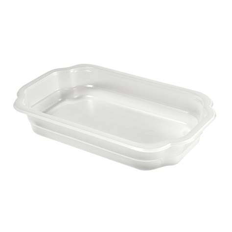 Take-Away Plus Tray 250 x 159 x 43 mm Transparent 1-Comp, 246 pcs/box