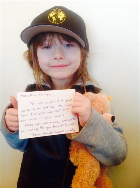 Aaralyn Anderson Fan Page - Thank you Young Artist Awards for the