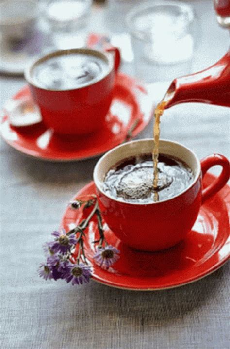 good morning coffee  flower gif gifdbcom
