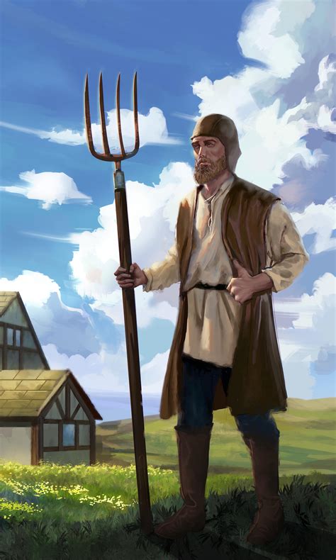 Medieval Serf Farmer