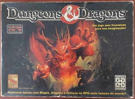 Dangerous E Dragon Jogo - Dungeons & Dragons - Jogo de Tabuleiro - Grow - Portal RPG e Jogos