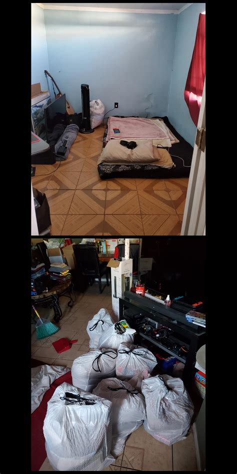 Offered to the clean my boyfriend's roommate's room and this was the