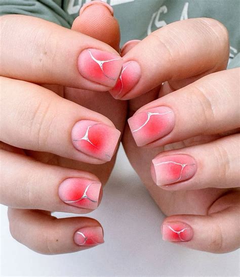 Маникюр градиент, аэрограф, аэрография, Gradient manicure, airbrush ...