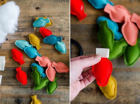 How to make a felt Christmas bulb garland (or ornaments) – oh yay studio – Color + Painting ...