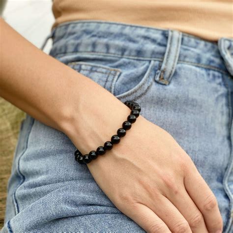 Black Onyx Bracelet | Asana Crystals & Jewelry 30% Sale