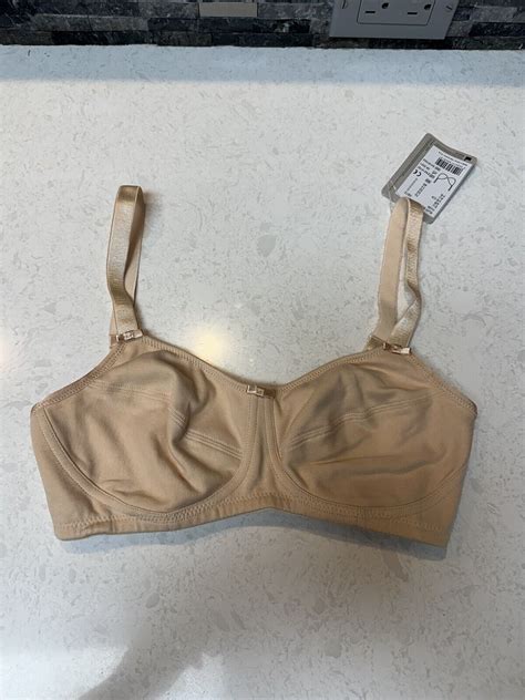 AMOENA RUTH SB Bra NUDE 32C Wirefree Mastectomy Bra Model # 0872 - NEW