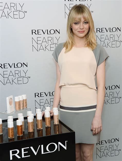 Emma Stone Pictures. Emma Stone Revlon’s Nearly Naked makeup launch in