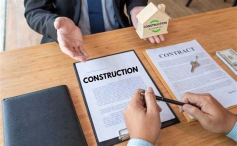 types  construction contract studiousguy